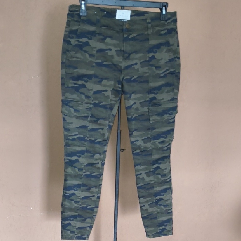 Caslon Camouflage Skinny Pants 27P